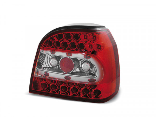 LED Rücklichter rot weiß passend für VW Golf 3 09.91-08.97