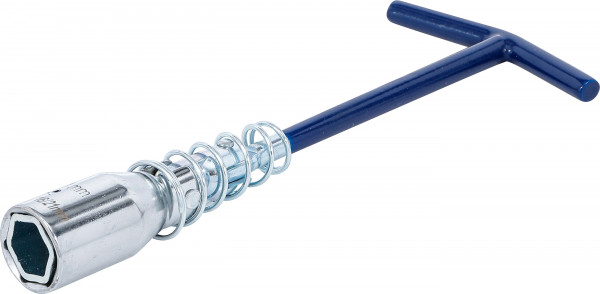 Zündkerzenschlüssel mit T-Griff und Gelenkfeder für SW 16 & 21 mm
