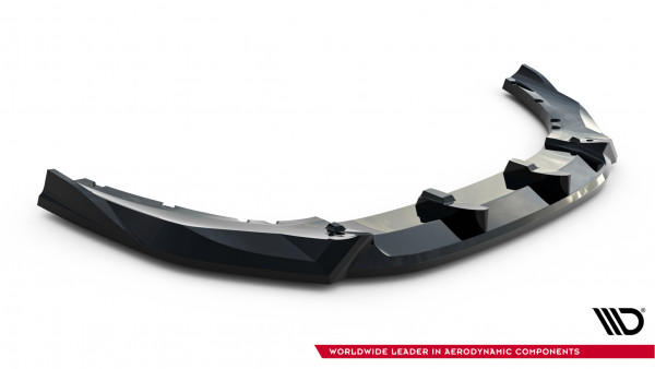 Front Ansatz Für MG HS Mk1 Facelift Schwarz Hochglanz