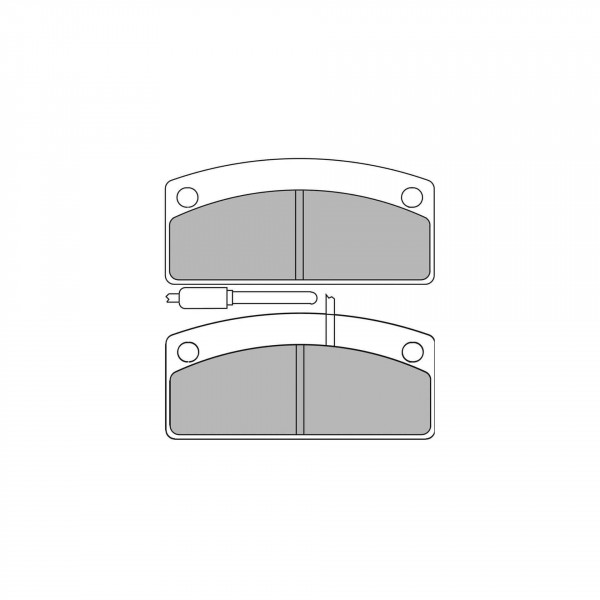 FERODO Bremsbelag FDB 2154P Platinum mit ABE