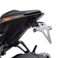 Kennzeichenhalter passend für KTM 1290 Super Duke R 14-19 verstellbar schwarz inkl. Reflektorhalter Kennzeichenhalter passend für KTM 1290 Super Duke R 14-19 verstellbar schwarz inkl. Reflektorhalter