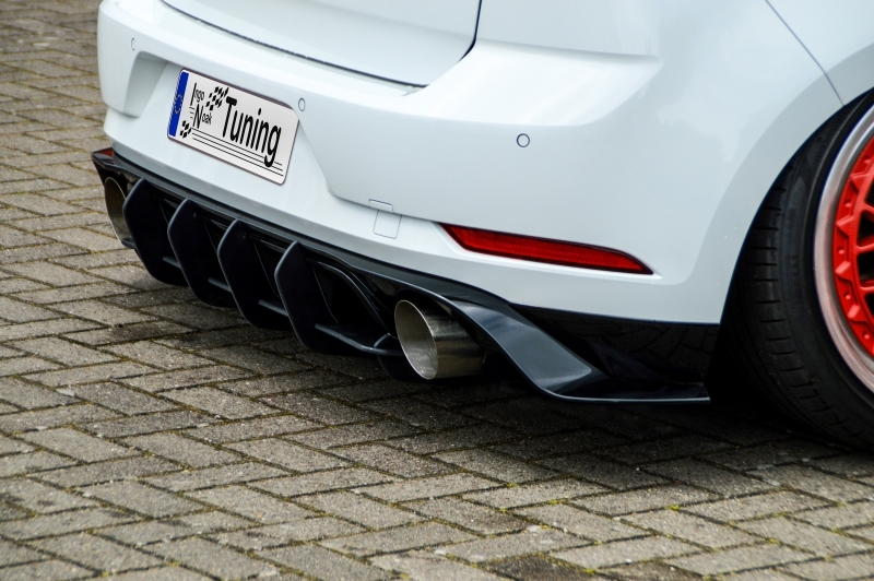Racing Heckansatz Diffusor für VW Golf 7 GTI TCR ...