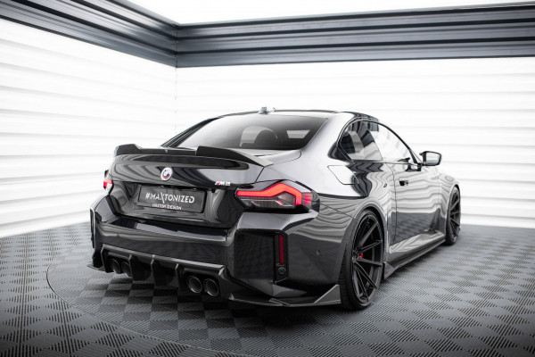 Carbon Fiber Heck Ansatz Flaps Diffusor Für BMW M2 G87