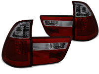 LED BAR Rücklichter rot getönt passend für BMW X5 E53 LED BAR Rücklichter rot getönt passend für BMW X5 E53