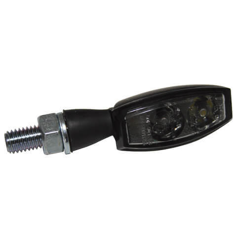 HIGHSIDER LED-Blinker/Positionsleuchte BLAZE, schwarz, getönt E-geprüft