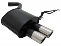 Novus Sportauspuff passend für BMW E90 / E91 2x76mm SR-Design Novus Sportauspuff passend für BMW E90 / E91 2x76mm SR-Design