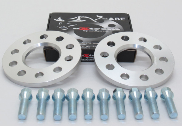 Spurverbreiterung Set 10mm inkl. Radschrauben für BMW 5er M5 E39