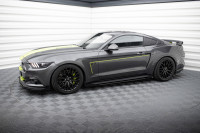 Street Pro Seitenschweller Ansatz + Flaps passend für Ford Mustang GT Mk6 Street Pro Seitenschweller Ansatz + Flaps passend für Ford Mustang GT Mk6