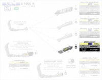 Arrow GP2 Endschalldämpfer Kit passend für BMW S 1000 R 17-18 Arrow GP2 Endschalldämpfer Kit passend für BMW S 1000 R 17-18