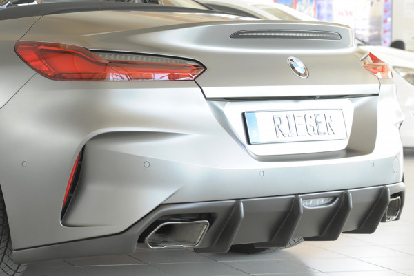 Rieger Heckeinsatz matt schwarz für BMW Z4 (G4Z/G29) Roadster 03.19-
