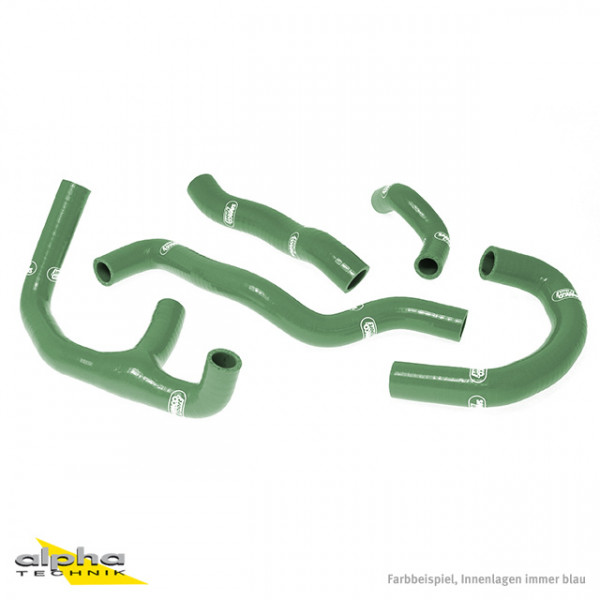 Samco Sport Siliconschlauch Kit B.R. green passend für Aprilia RS250 (1994–2003)
