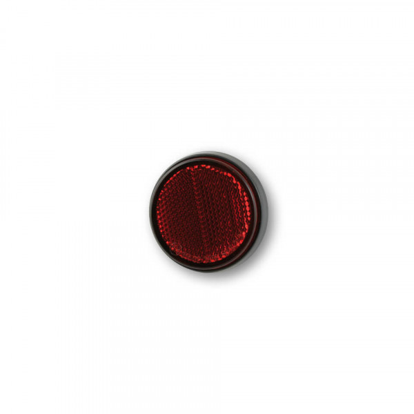 SHIN YO Rückstrahler rund mit M5-Gewindebolzen E-geprüft