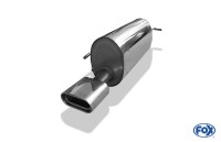 FOX Endschalldämpfer passend für Citroen C4 Coupe 2.0l 130kW FOX Endschalldämpfer passend für Citroen C4 Coupe 2.0l 130kW