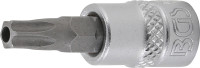 BGS Bit-Einsatz T30 mit Bohrung Innenvierkant 6,3 mm (1/4") BGS Bit-Einsatz T30 mit Bohrung Innenvierkant 6,3 mm (1/4")