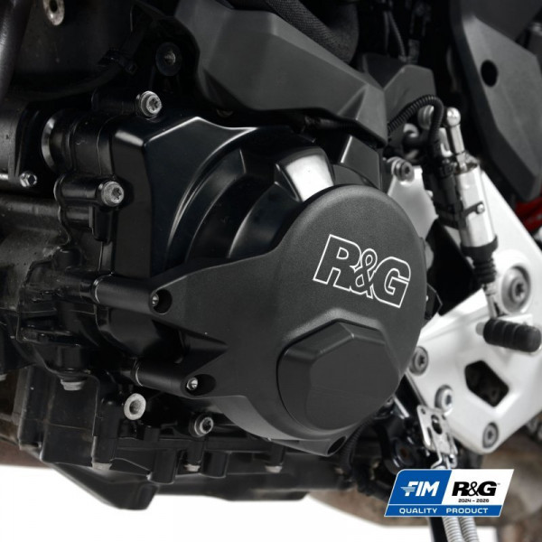 R&G FIM PRO Aluminium 2er Motordeckel Protektoren SET passend für BMW F 900 R / XR / F 800|900 GS