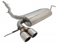 Novus Sportauspuff Anlage passend für Audi S3 8L 2x76mm SR-Design Novus Sportauspuff Anlage passend für Audi S3 8L 2x76mm SR-Design