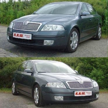 K.A.W. PlusKit Sportfahrwerk passend für Skoda Octavia 2 Limousine 1Z
