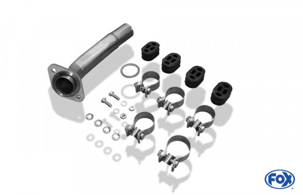 FOX Endschalldämpfer passend für Mazda 3 BM Stufenheck 2.0l 88kW ab 2013