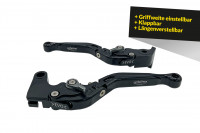 Hebel Set EVO schwarz passend für Triumph Modelle Hebel Set EVO schwarz passend für Triumph Modelle