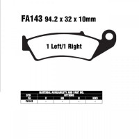 EBC-FA143 Bremsbeläge passend für Honda RVF & VFR Modelle EBC-FA143 Bremsbeläge passend für Honda RVF & VFR Modelle