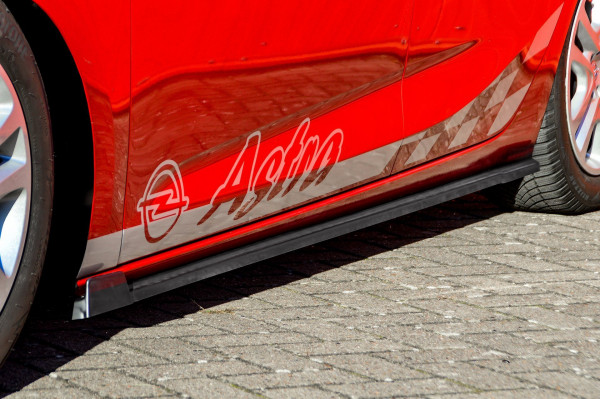 Seitenschweller mit Wing vorne für Opel Astra K