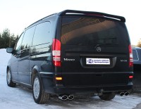 FOX Endschalldämpfer passend für Mercedes Vito/Viano W639 FOX Endschalldämpfer passend für Mercedes Vito/Viano W639