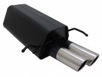 Novus Sportauspuff passend für Mercedes CLK W209 2x76mm SR-Design Novus Sportauspuff passend für Mercedes CLK W209 2x76mm SR-Design