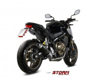 Storm by MIVV GP Schwarz Komplettanlage passend für Honda CB 650 R / CBR 650 R 19-23 Storm by MIVV GP Schwarz Komplettanlage passend für Honda CB 650 R / CBR 650 R 19-23