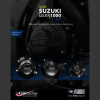 GB Racing Motor Protektor Set passend für Suzuki GSX-R 1000 ab 2017 GB Racing Motor Protektor Set passend für Suzuki GSX-R 1000 ab 2017