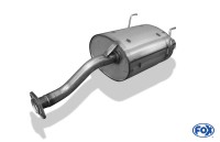 FOX Endschalldämpfer 1x90 Typ 13 passend für Honda Civic 5 FOX Endschalldämpfer 1x90 Typ 13 passend für Honda Civic 5