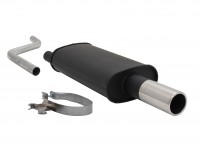 Novus Sportauspuff passend für VW Polo 2/3 86C 1x76mm Novus Sportauspuff passend für VW Polo 2/3 86C 1x76mm