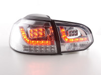 LED Rückleuchten Set VW Golf 6 Typ 1K 2008-2012 chrom mit Led Blinker für Rechtslenker