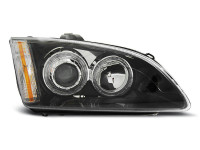 Angel Eyes Scheinwerfer Schwarz passend für Ford Focus II 09/04–01/08 Angel Eyes Scheinwerfer Schwarz passend für Ford Focus II 09/04–01/08