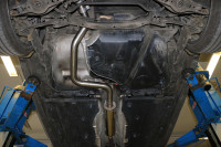 FOX Vorschalldämpfer aus Edelstahl passend für Seat Leon ST 5F FOX Vorschalldämpfer aus Edelstahl passend für Seat Leon ST 5F