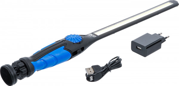 COB-LED-Arbeits-Handleuchte – ultra flach & umschaltbar