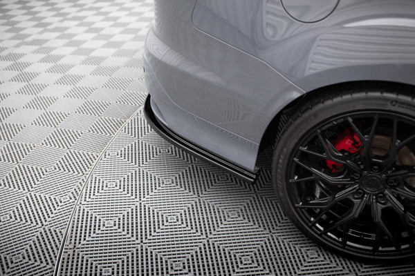 Heck Ansatz Flaps Diffusor passend für Ford Focus ST Kombi Mk3 / Mk3 Facelift