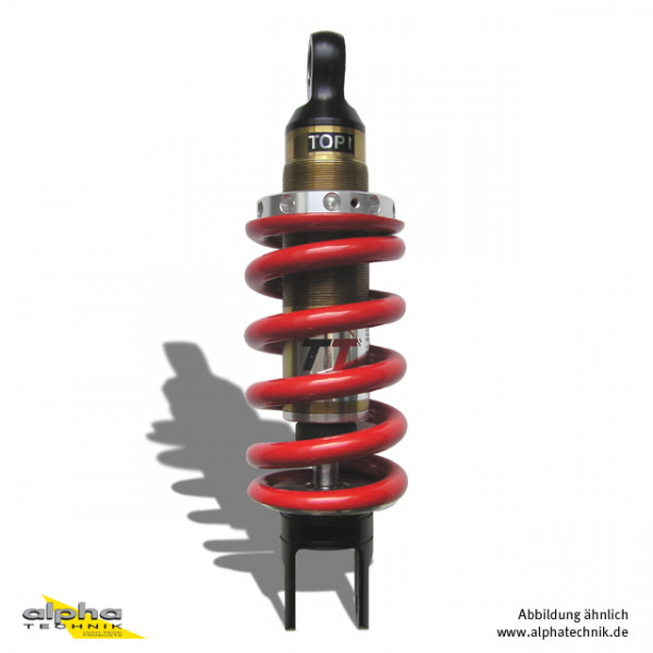 alpha Technik Tieferlegungssatz 45mm passend für Yamaha FZ6 / FZ6 Fazer Typ RJ07 ab 2003