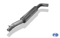 Vorschalldämpfer passend für VW Golf I 1,8l Edelstahl 63,5mm Vorschalldämpfer passend für VW Golf I 1,8l Edelstahl 63,5mm