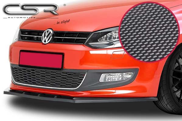 Cup-Spoilerlippe Carbon Look mit ABE für VW Polo 6R CSL038-C