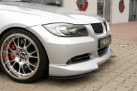 Rieger Spoilerschwert carbon look für BMW 3er E90 Lim. 03.05-08.08 (bis Facelift) Ausführung: Schwarz matt
