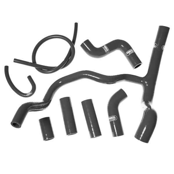 SAMCO SPORT Siliconschlauch Kit gunmetal grey passend für Aprilia Tuono V4 1100 (2011–2024)