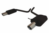 Ulter Sportauspuff passend für Audi A4 B6 2000–2004 mit 2 Duplex Endrohren rund Ø90 Ulter Sportauspuff passend für Audi A4 B6 2000–2004 mit 2 Duplex Endrohren rund Ø90