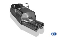 FOX Endschalldämpfer 2x76 Typ 13 passend für Rover 75 Typ RJ Limousine/Tourer FOX Endschalldämpfer 2x76 Typ 13 passend für Rover 75 Typ RJ Limousine/Tourer