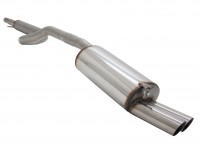 Novus Gr.A Auspuffanlage 2x76mm MS-Design passend für Audi A3, VW Golf 4, VW New Beetle Novus Gr.A Auspuffanlage 2x76mm MS-Design passend für Audi A3, VW Golf 4, VW New Beetle