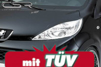Scheinwerferblenden passend für Peugeot 107 (2005-2012) Scheinwerferblenden passend für Peugeot 107 (2005-2012)