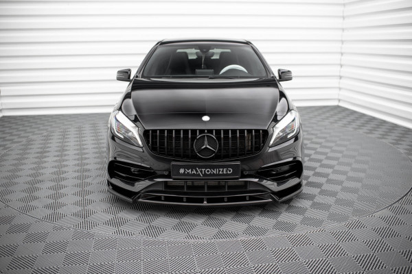 Front Ansatz V.2 passend für Mercedes-Benz A AMG-Line W176 Facelift