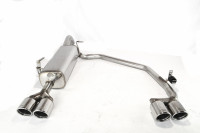 Ulter Sportauspuff passend für Peugeot RCZ 2010-2015 4 Duplex Endrohre rund Ø90 Ulter Sportauspuff passend für Peugeot RCZ 2010-2015 4 Duplex Endrohre rund Ø90