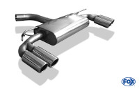 FOX Endschalldämpfer 2x80 Edelstahl passend für VW Golf VII FOX Endschalldämpfer 2x80 Edelstahl passend für VW Golf VII