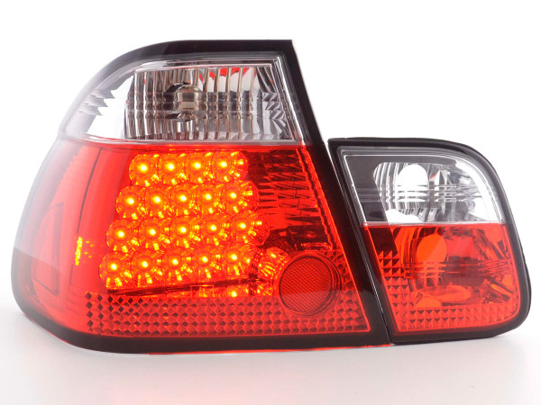 LED Rückleuchten Set BMW 3er Limousine Typ E46 98-01 klar/rot