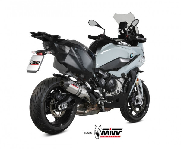 MIVV Oval Titan Endschalldämpfer passend für BMW S 1000 XR 20-25